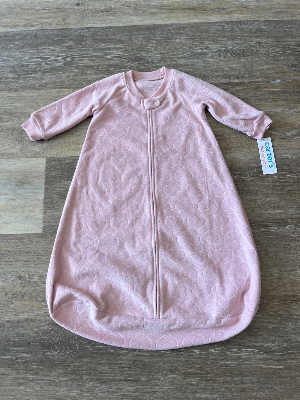 NWT Carters Infant Baby Sleep Sack Pink Size 3-6M